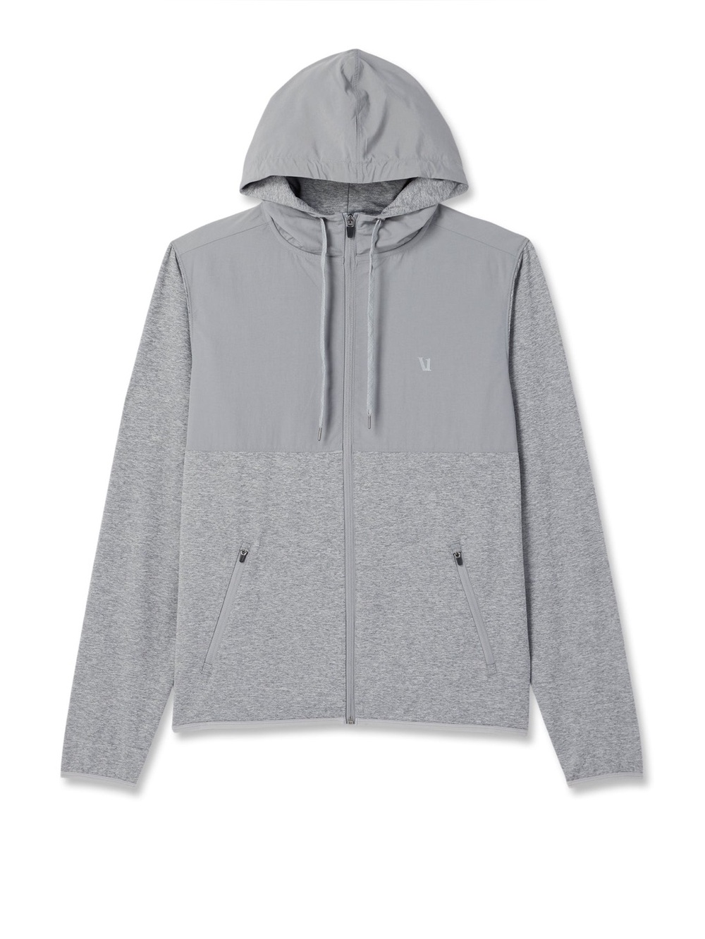 Vuori Sunday Element Jacket Grey Heather Large